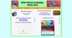Desktop Screenshot of newtrollschannel.it